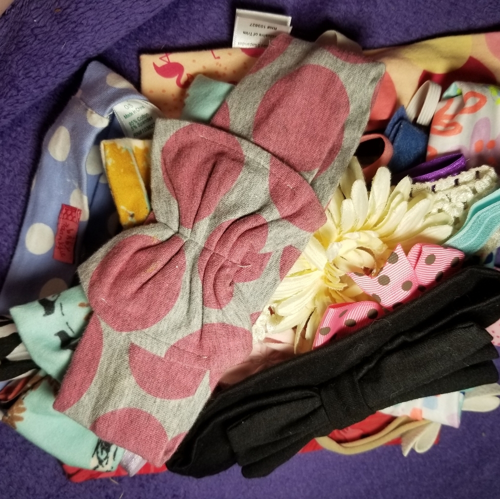 19count Heandband bows